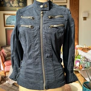 Twill Twenty Two Moto Jacket